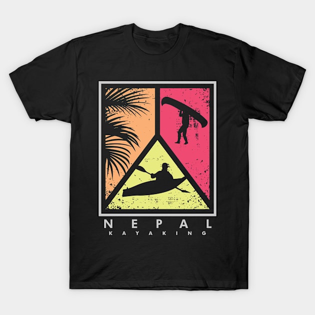 nepal kayaker T-Shirt by NeedsFulfilled